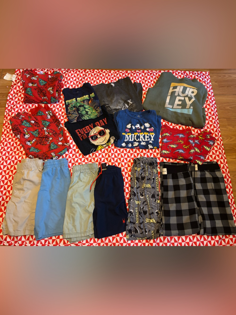 Boys large 10/12 clothing lot